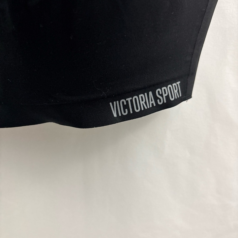 Victoria’s Secret Sports Bra 38D Angel Max Black Stars Strappy Racerback - Picture 3 of 11